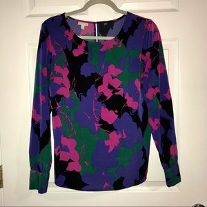 Talbots, S, purple/green/pink